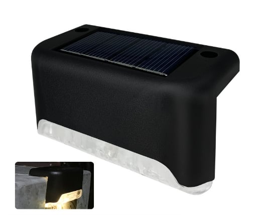 Solarbetriebene Außenbeleuchtung (4 Einheiten)