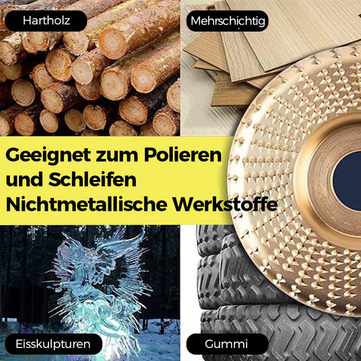Holzschleifscheiben-Set (3-teilig) – Professionelles Fräsen, Schleifen und Formen