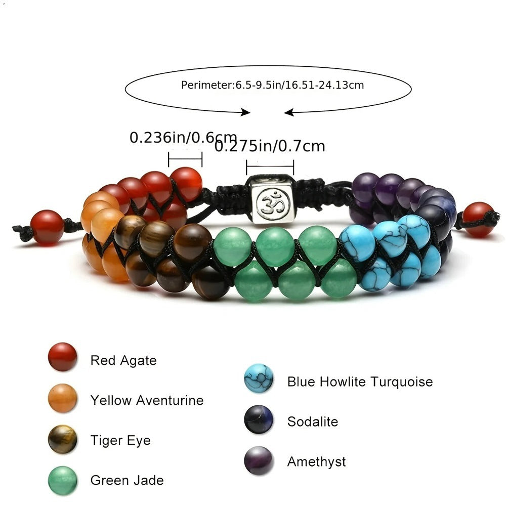 ✨ Chakra-Energie-Armband – Gleichgewicht & innere Ruhe