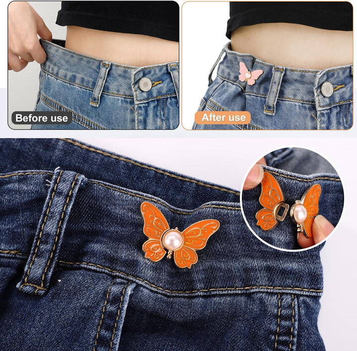 🔥8 schmetterlingsförmige Bänder, um die Taille zu straffen