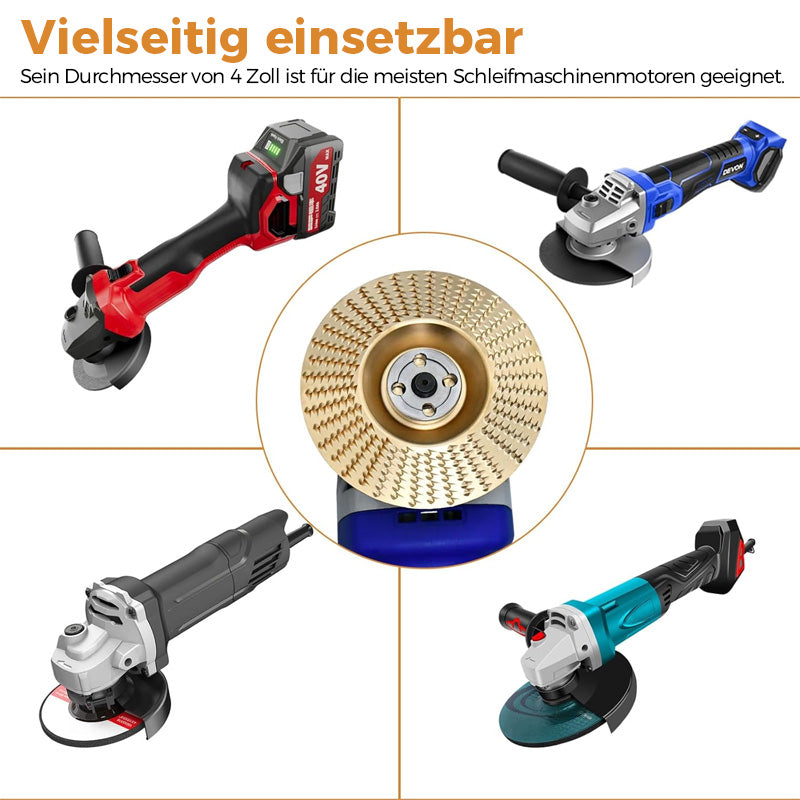 Holzschleifscheiben-Set (3-teilig) – Professionelles Fräsen, Schleifen und Formen