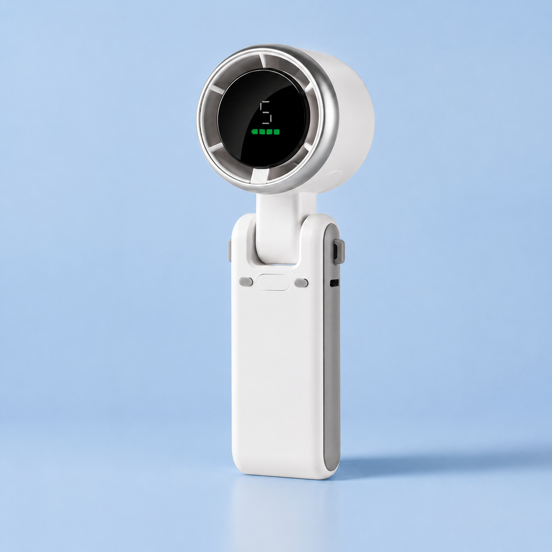 AirFlex™ Turbo-Ventilator – Kompakt, Leistungsstark & Wiederaufladbar