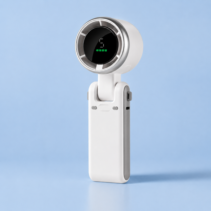 AirFlex™ Turbo-Ventilator – Kompakt, Leistungsstark & Wiederaufladbar