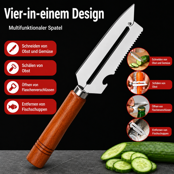 4-in-1-Multifunktions-Küchenmesser