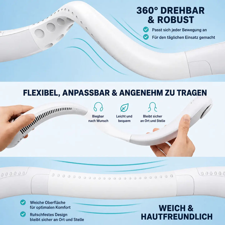 AirNek™ – Tragbarer Nackenventilator