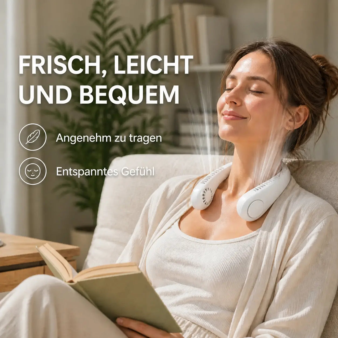 AirNek™ – Tragbarer Nackenventilator