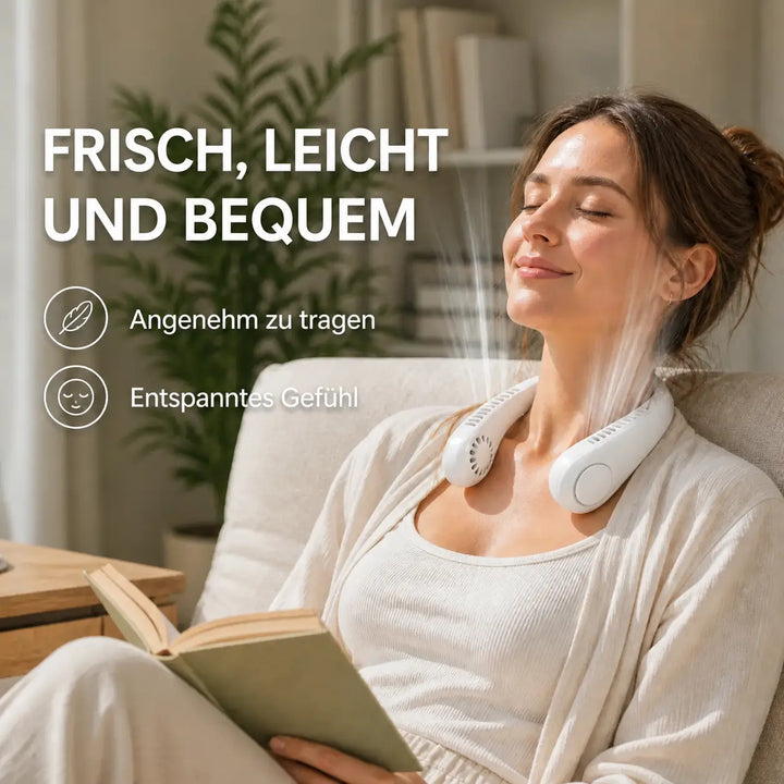 AirNek™ – Tragbarer Nackenventilator