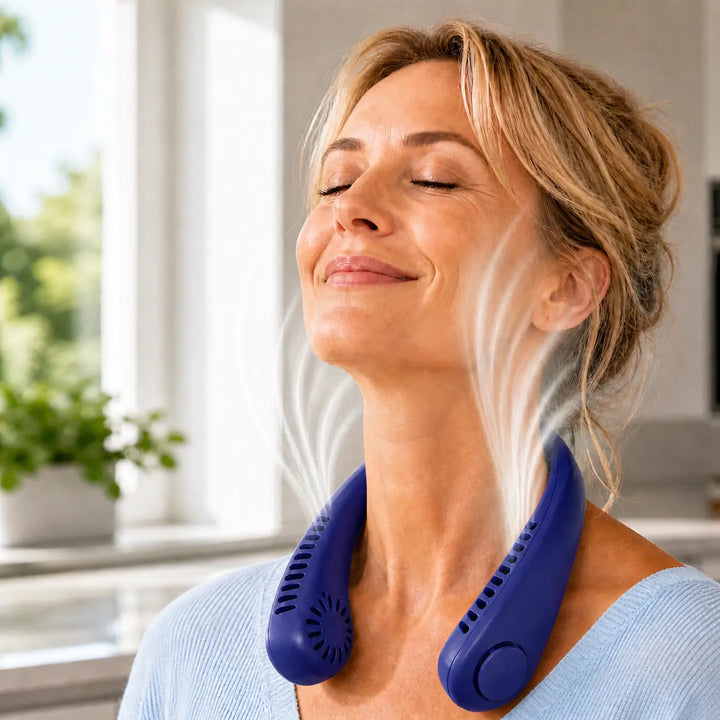 AirNek™ – Tragbarer Nackenventilator
