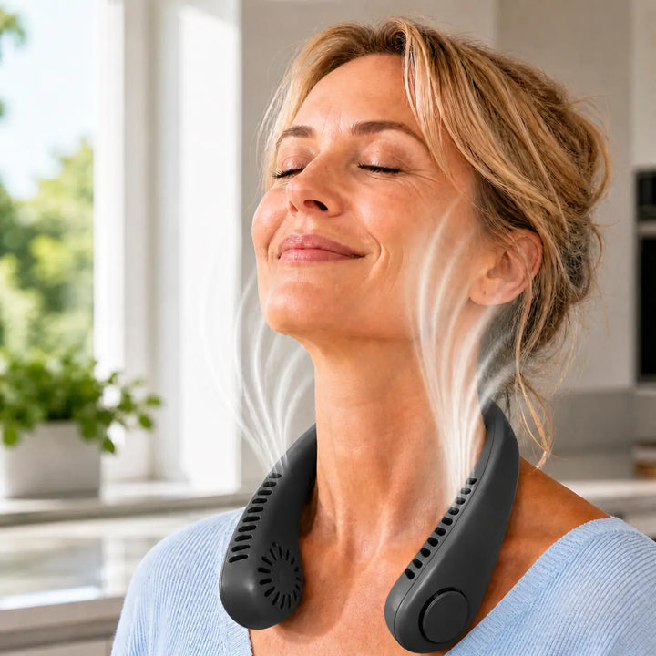 AirNek™ – Tragbarer Nackenventilator