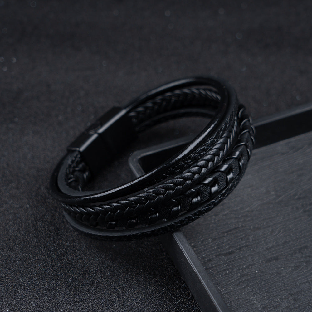 Lederarmband für Herren – robust, stilvoll und zeitlos (1+1 gratis)