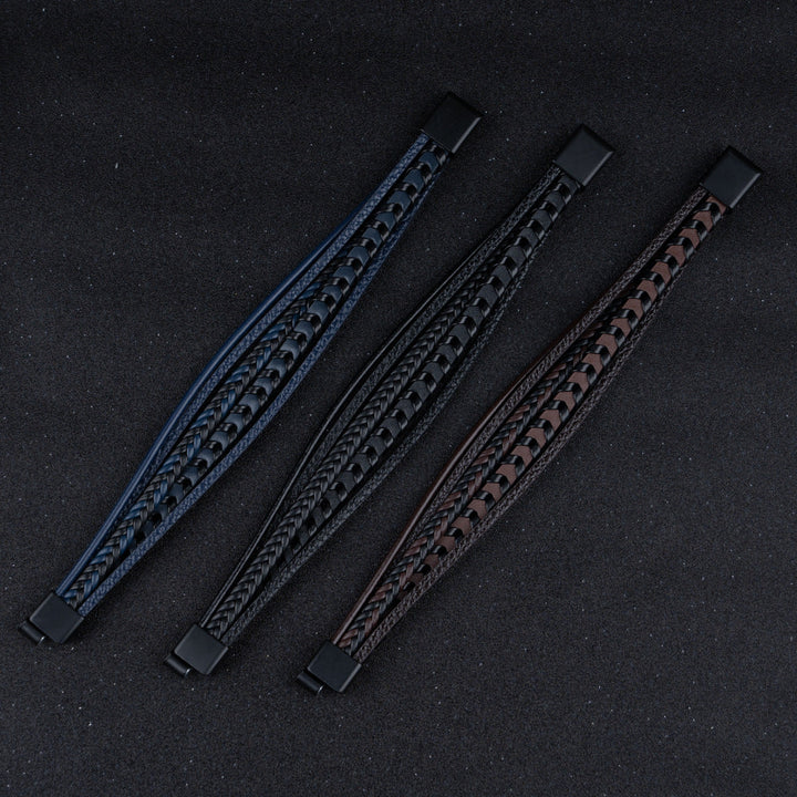 Lederarmband für Herren – robust, stilvoll und zeitlos (1+1 gratis)