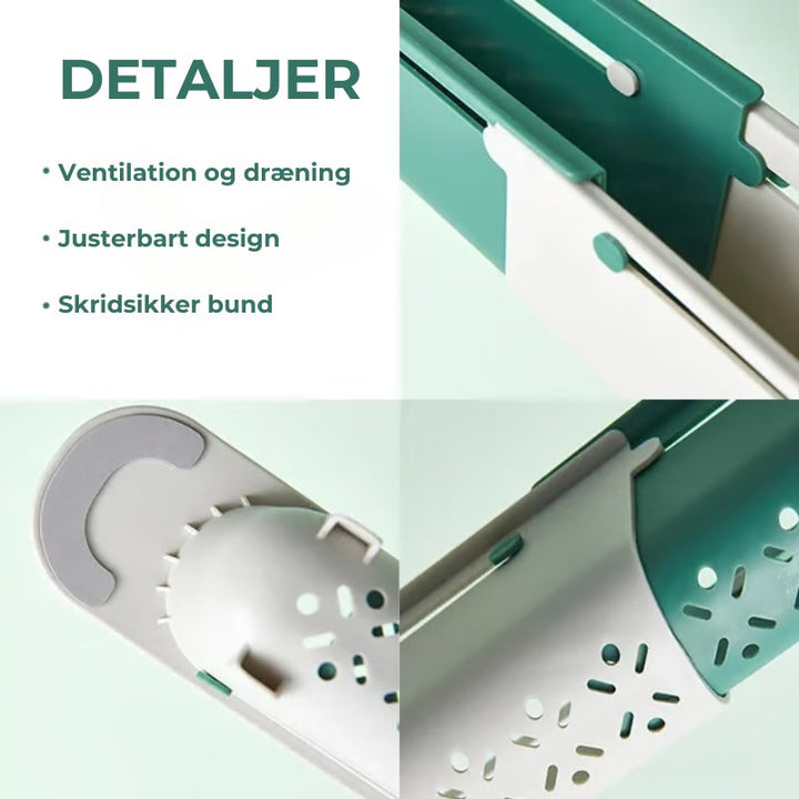 FlexRack™ – Ausziehbares Waschbeckenregal für cleveren Stauraum