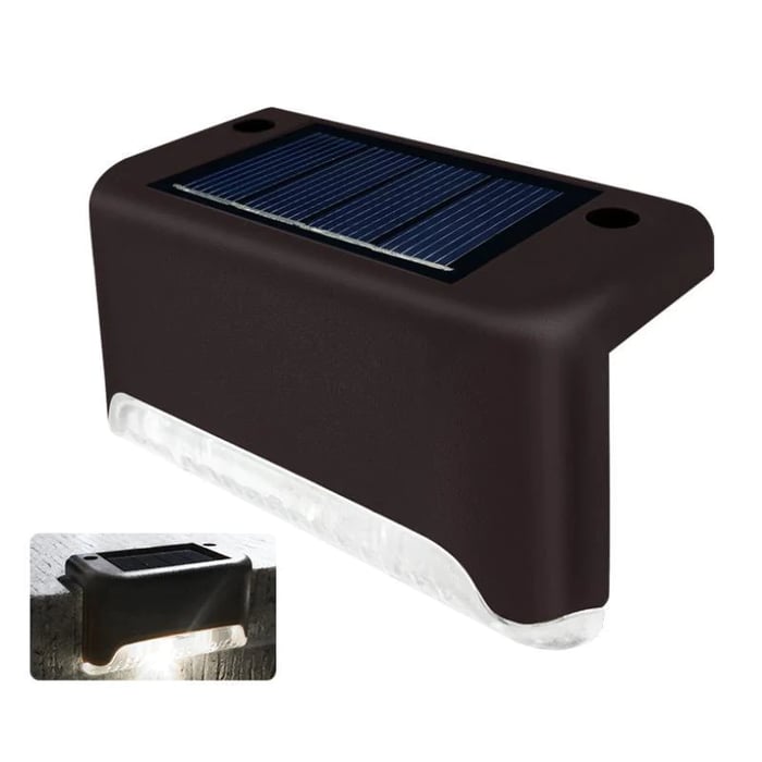 Solarbetriebene Außenbeleuchtung (4 Einheiten)
