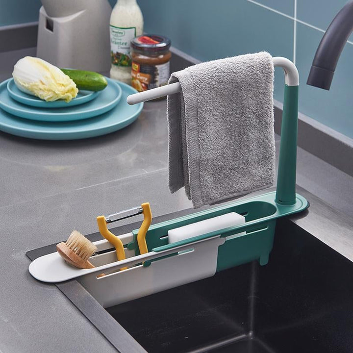 FlexRack™ – Ausziehbares Waschbeckenregal für cleveren Stauraum