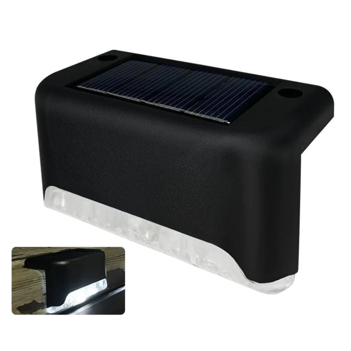 Solarbetriebene Außenbeleuchtung (4 Einheiten)