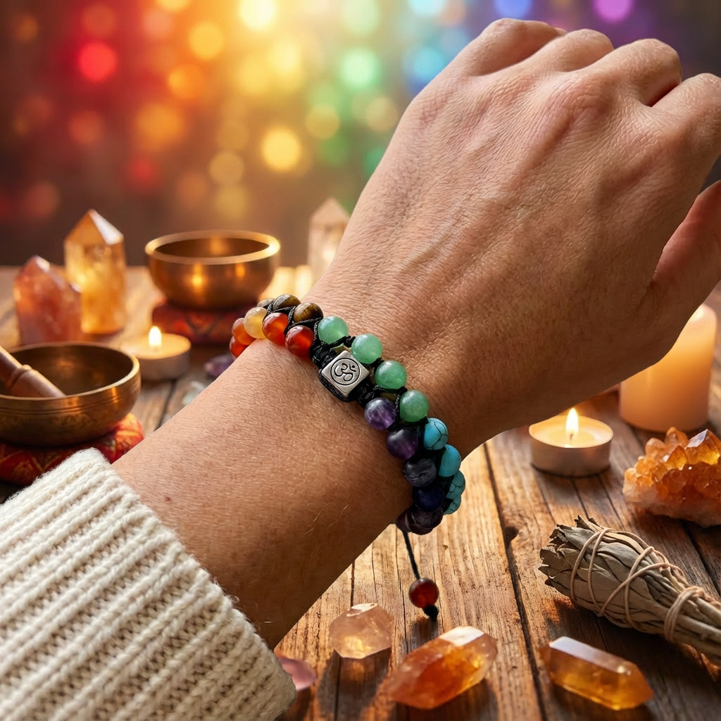 ✨ Chakra-Energie-Armband – Gleichgewicht & innere Ruhe