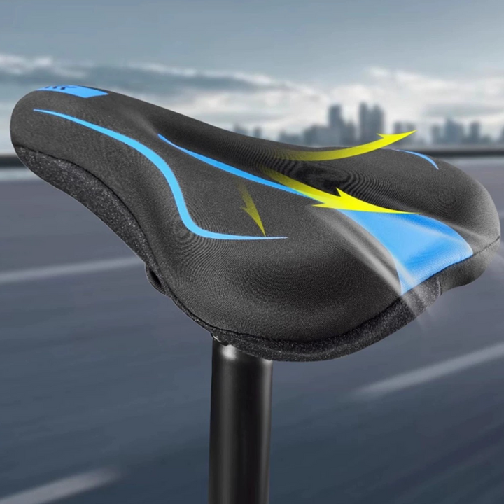 Ergonomischer Fahrradsattel – Komfort-Gel-Sattel für lange Touren